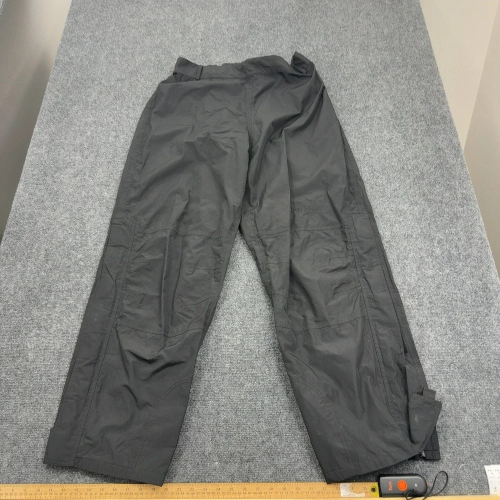 Frogg Toggs Pants Mens L Black Polyester Toadz Waterproof Rain Outdoor Gorpcore
